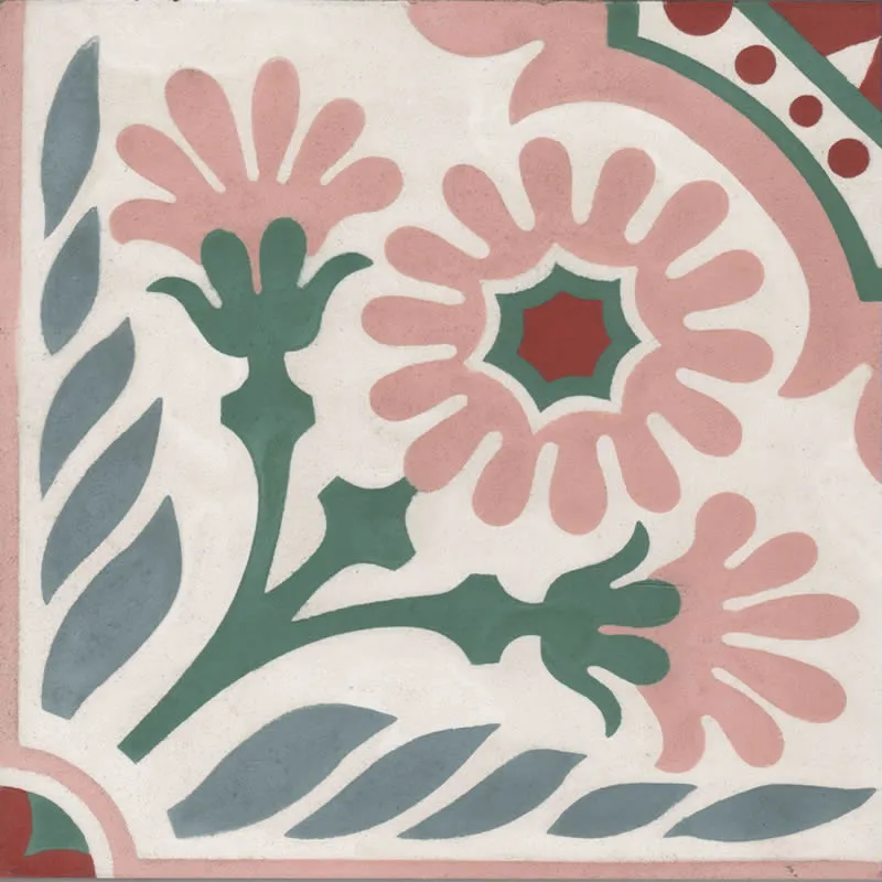 Cement tile pattern 3